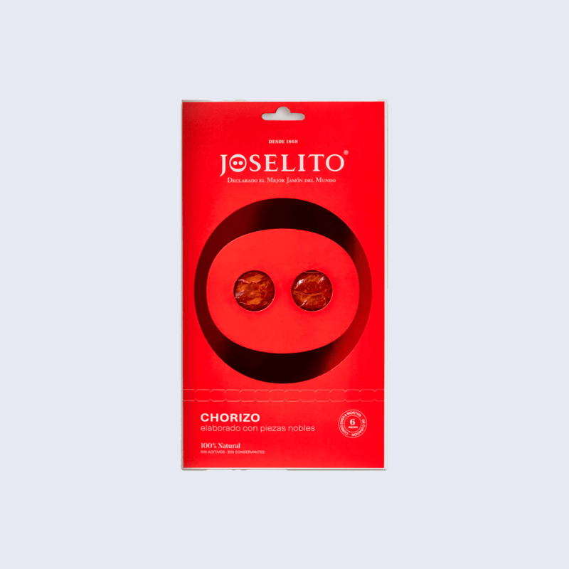 Chorizo Ibérico di Bellota, JOSELITO, Affettato 70g