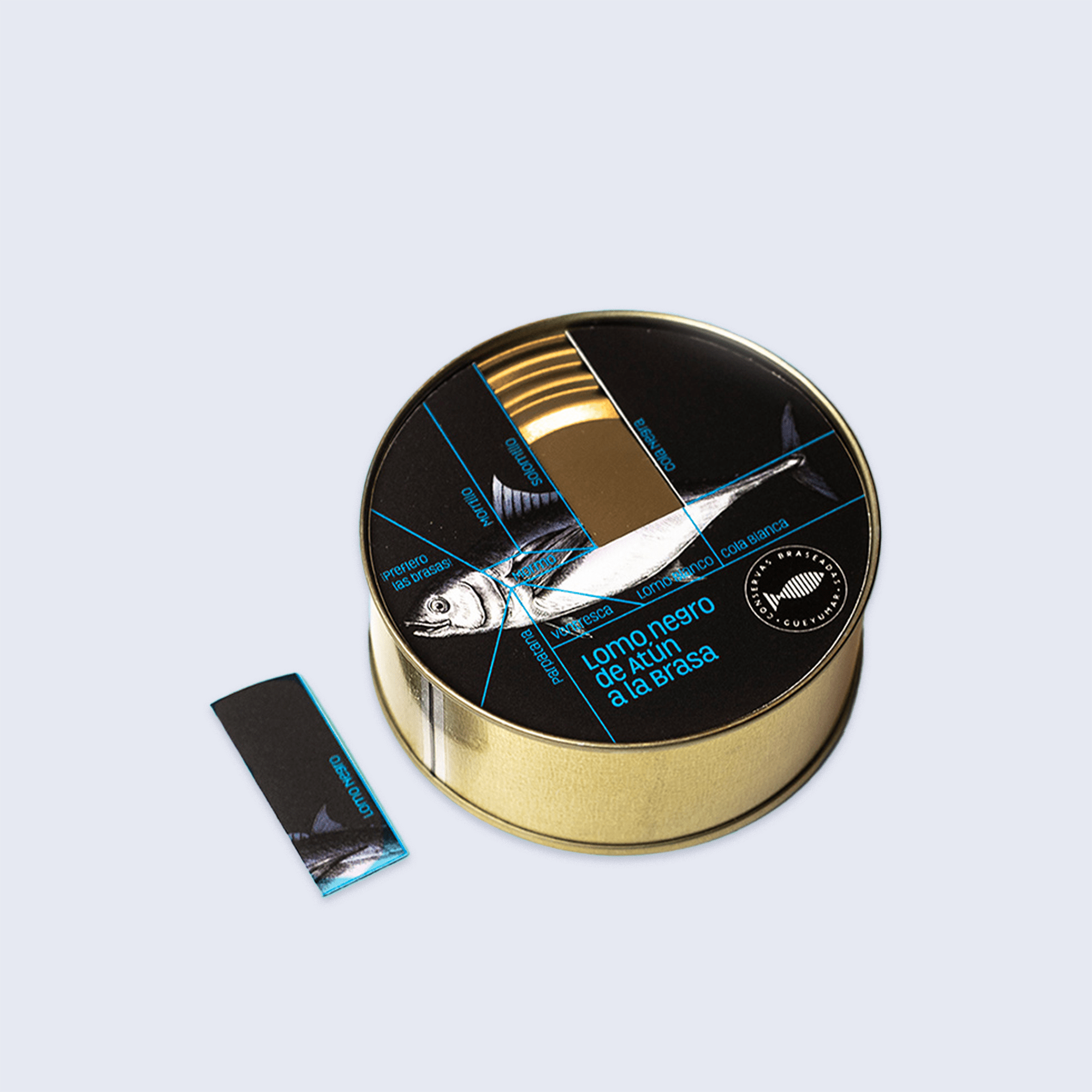 Lomo (Filetto) Alto di Tonno Rosso alla Brace, Güeyu Mar 160g