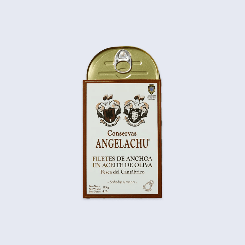 Conservas Angelachu " Filetti di Acciughe con Burro" - 110g