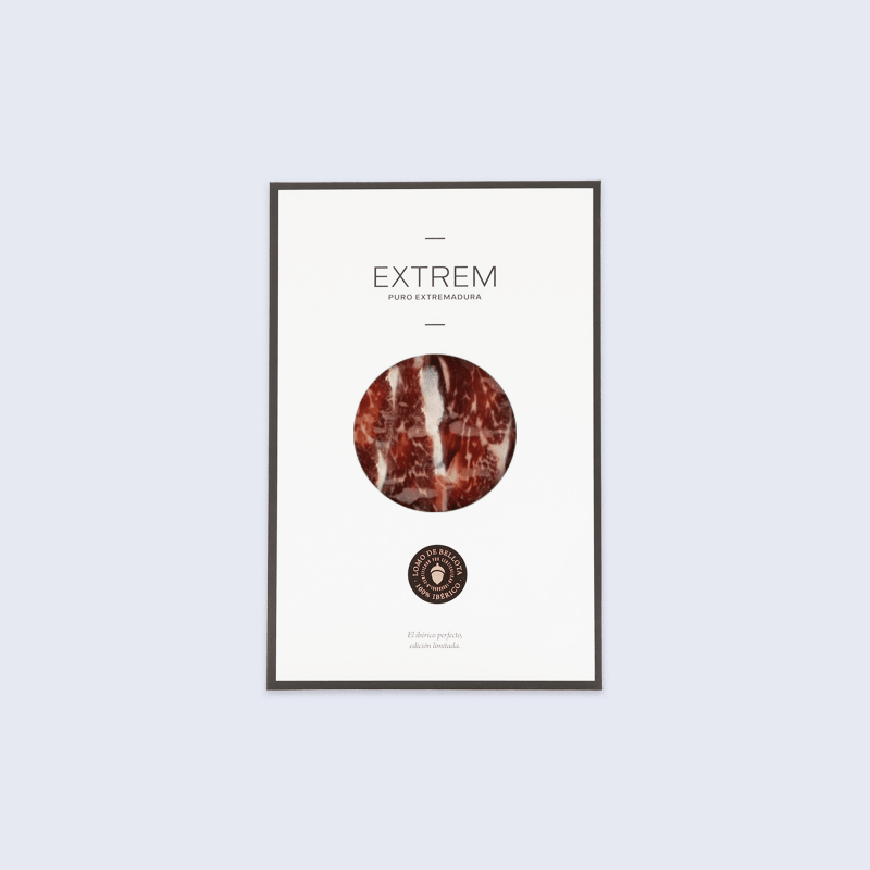 Prosciutto  100% Ibérico D.O. Dehesa de Extremadura, EXTREM, Affettato 80g